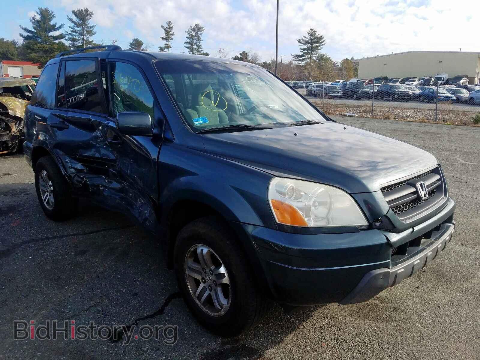 Фотография 2HKYF18415H565754 - HONDA PILOT EX 2005
