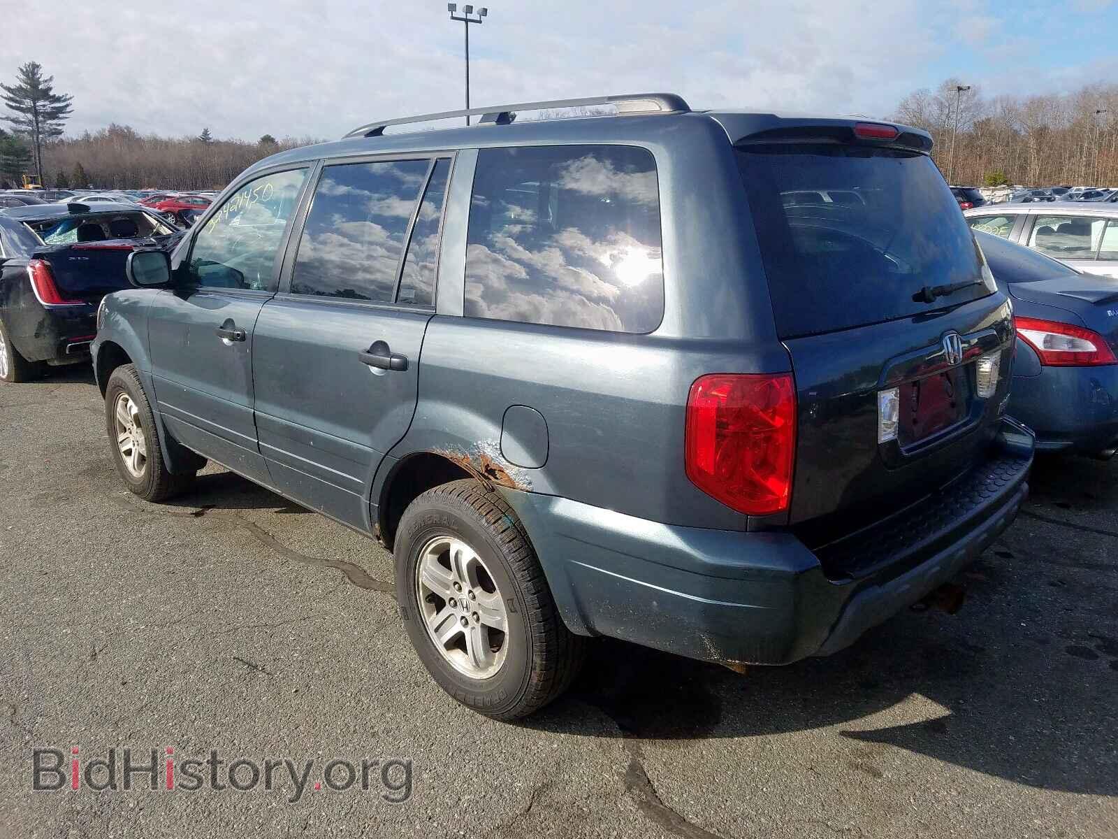 2005 HONDA PILOT EX - VIN: 2HKYF18415H565754 - Фото 3