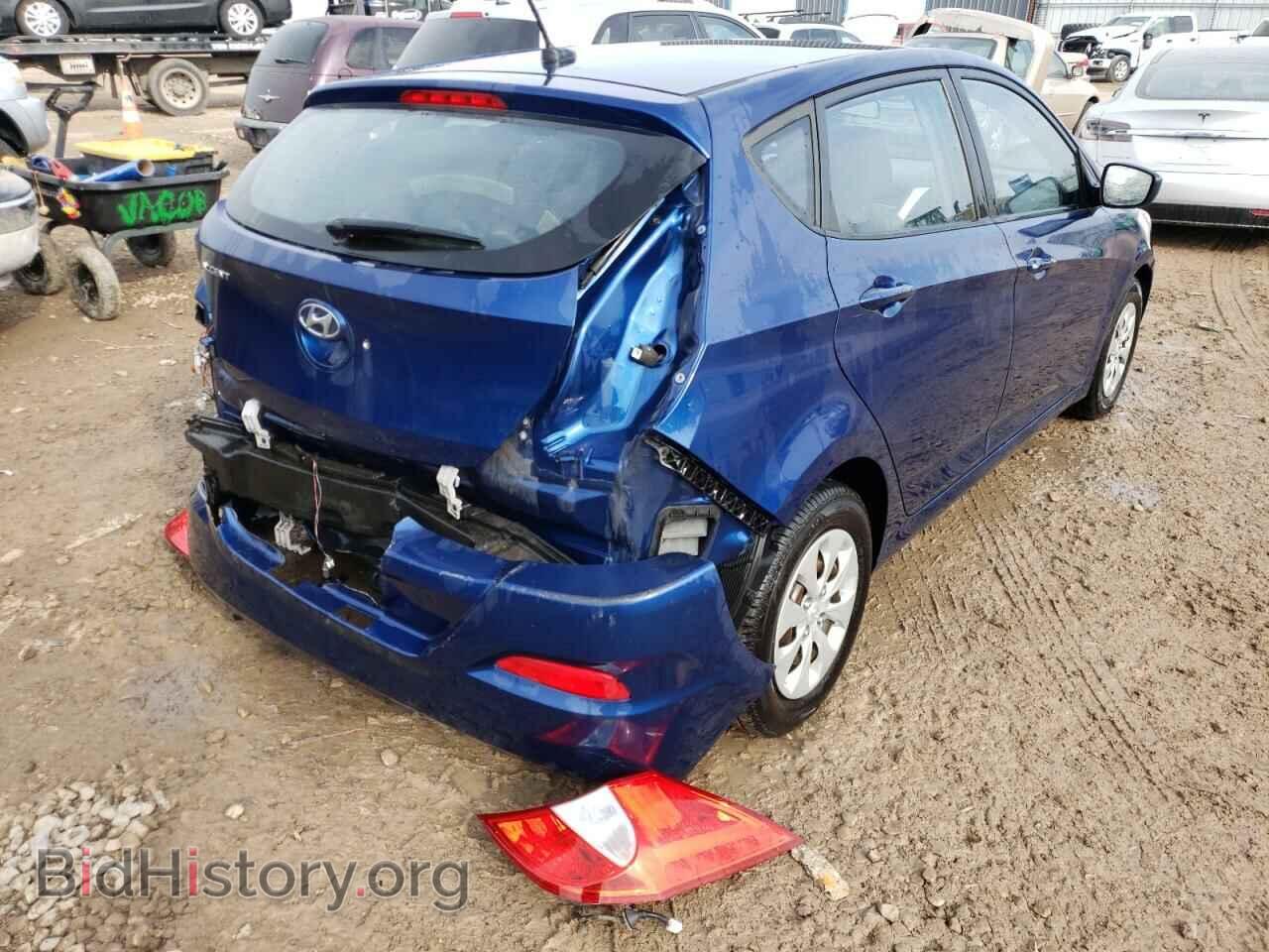 2015 HYUNDAI ACCENT - VIN: KMHCT5AE3FU206910 - Фото 4
