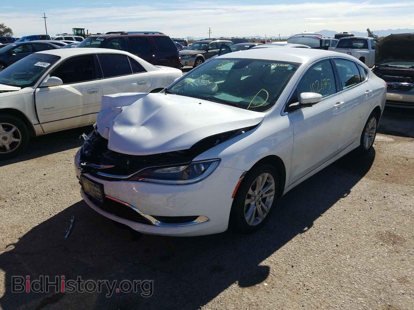 2015 CHRYSLER 200 - VIN: 1C3CCCAB3FN650639 - Фото 2