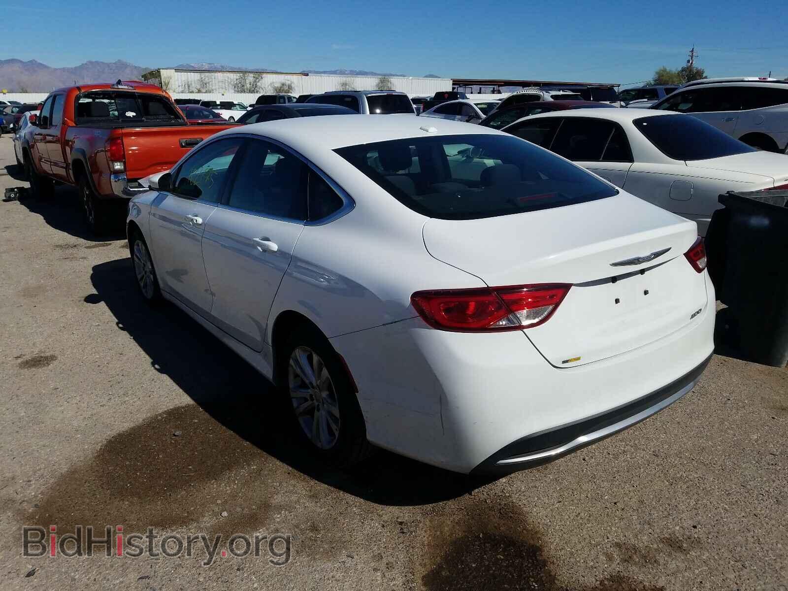 2015 CHRYSLER 200 - VIN: 1C3CCCAB3FN650639 - Фото 3