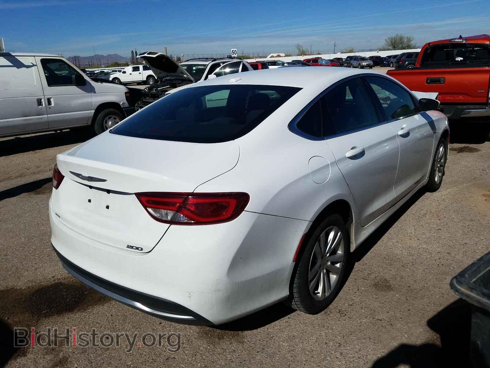 2015 CHRYSLER 200 - VIN: 1C3CCCAB3FN650639 - Фото 4