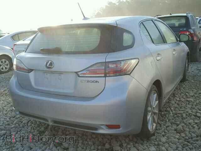 2011 LEXUS CT 200 - VIN: JTHKD5BH4B2030394 - Фото 4