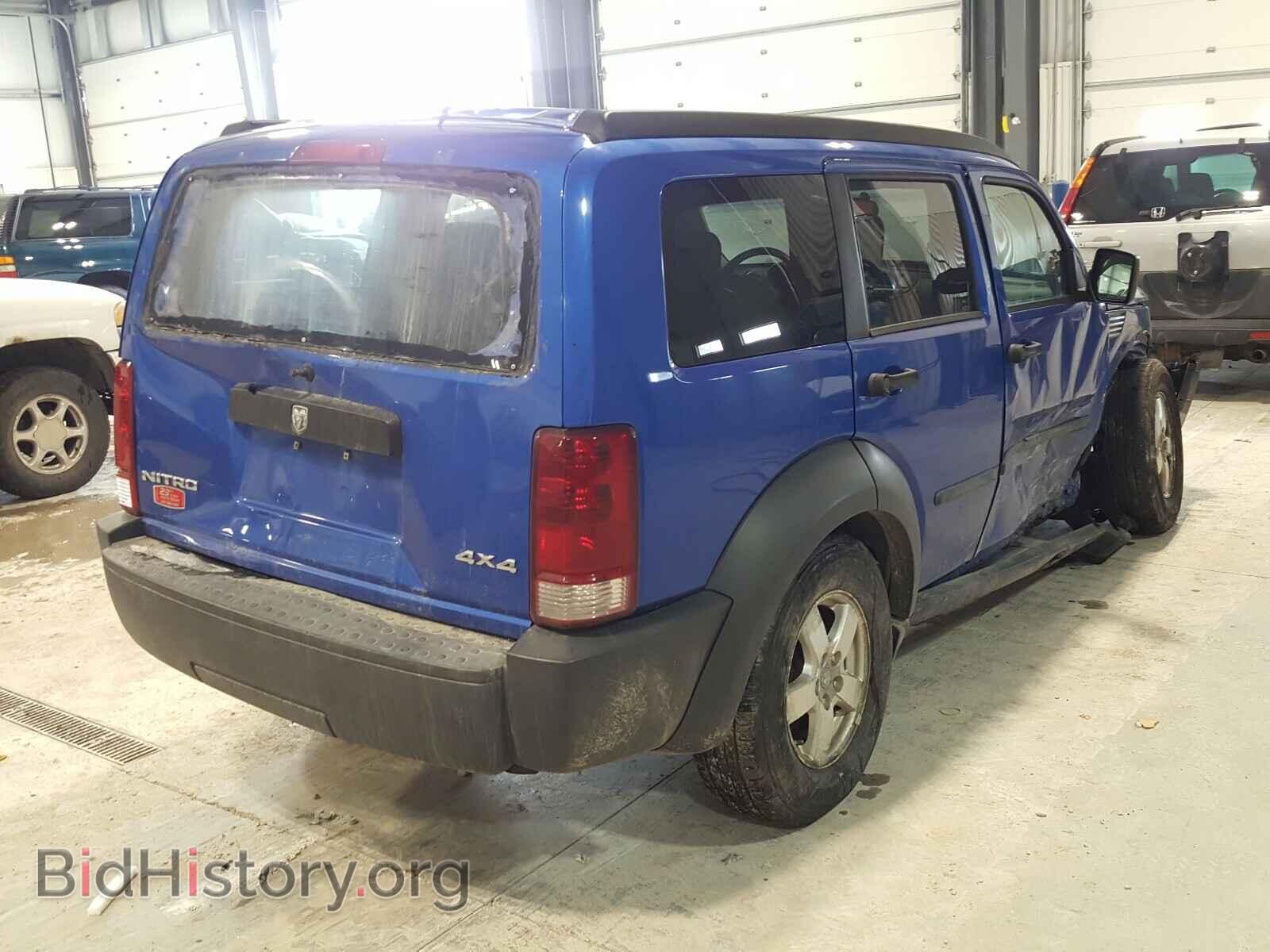 2007 DODGE NITRO - VIN: 1D8GU28K67W565477 - Photo 4