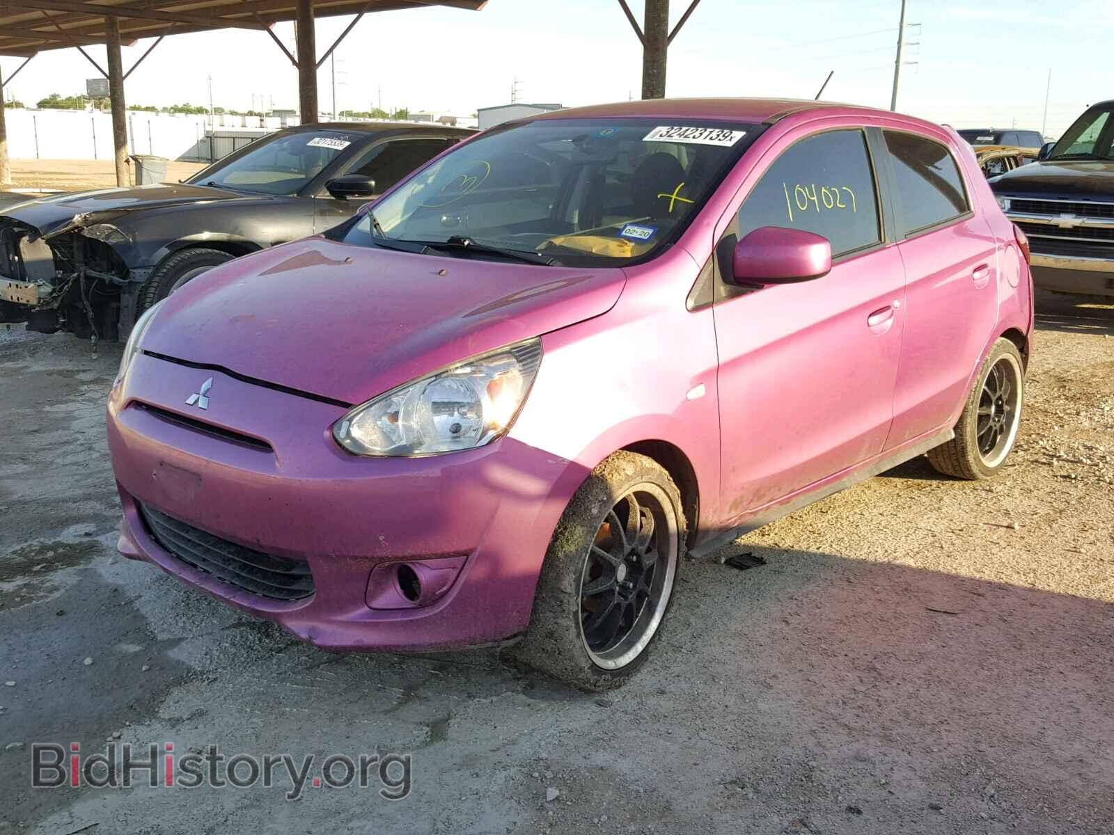 2015 MITSUBISHI MIRAGE - VIN: ML32A3HJ4FH035397 - Фото 2