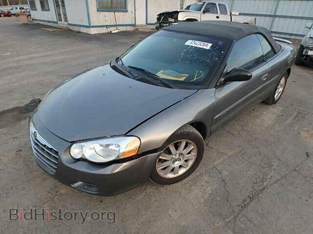 2006 CHRYSLER SEBRING - VIN: 1C3EL75R86N284944 - Фото 2
