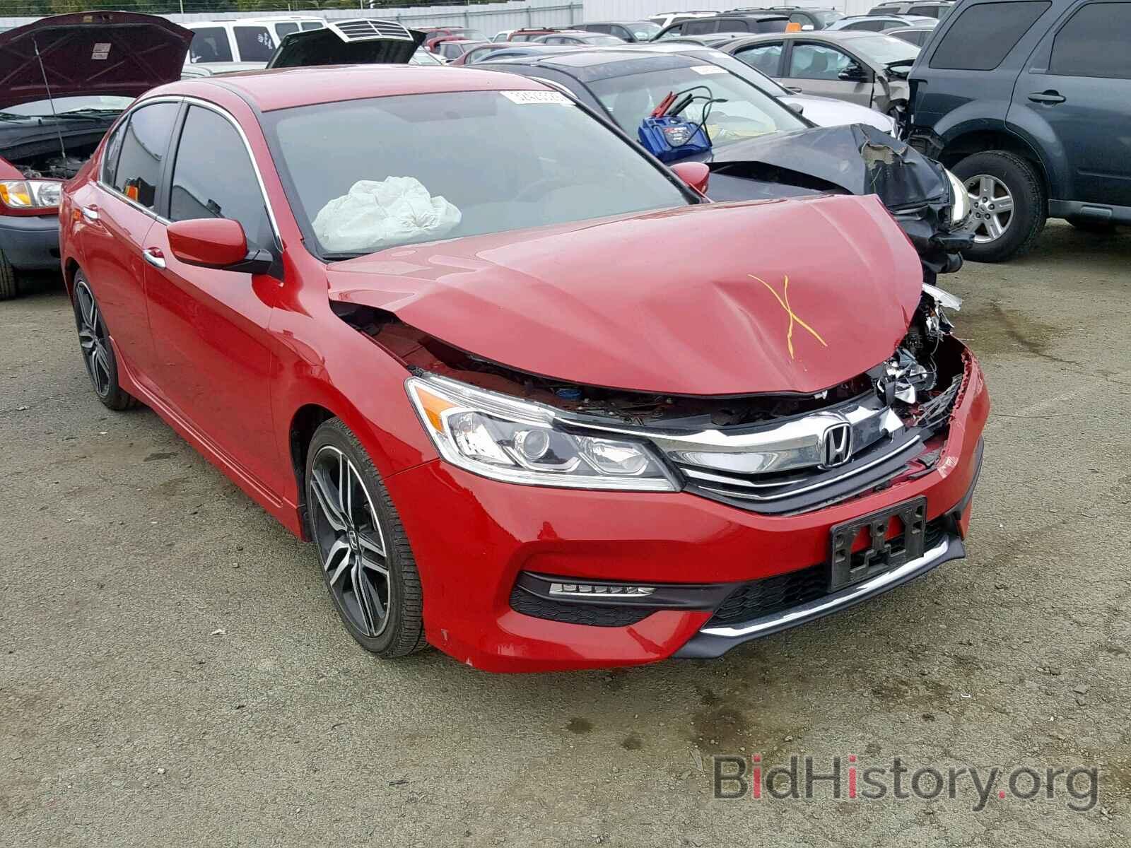 Photo 1HGCR2F52GA150893 - HONDA ACCORD SPO 2016