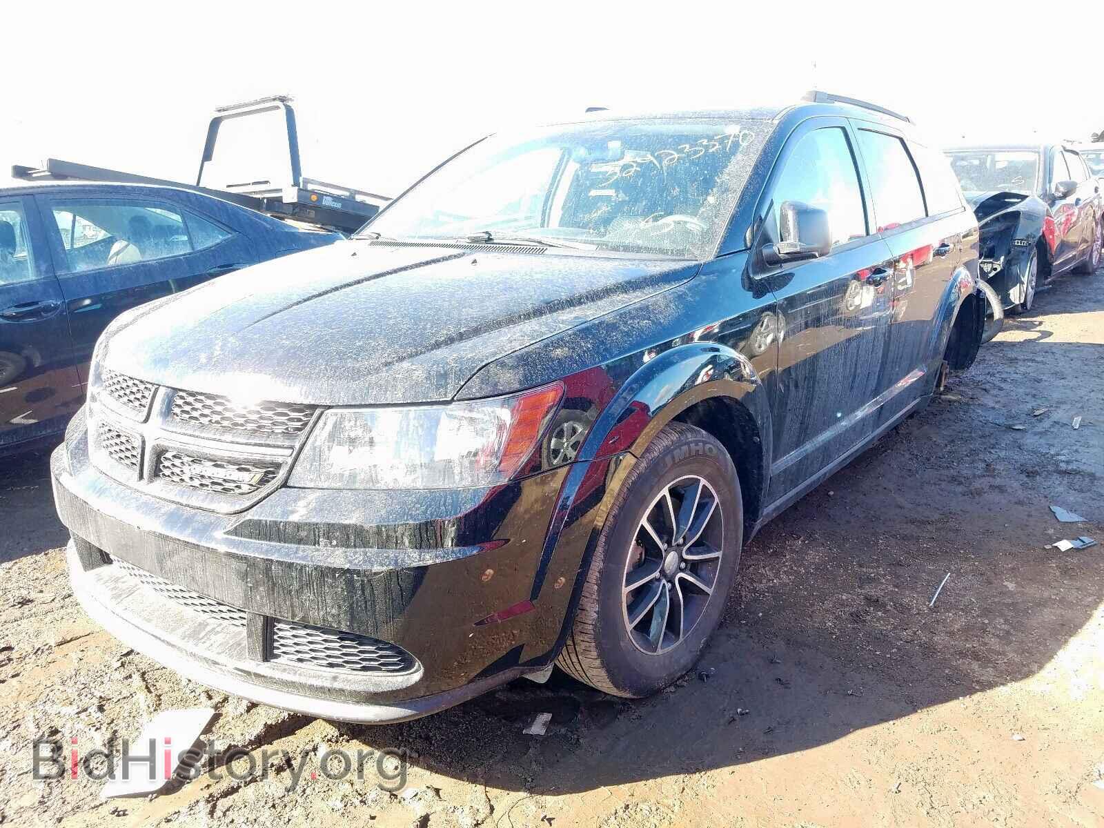 2017 DODGE JOURNEY - VIN: 3C4PDCAB0HT568235 - Фото 2