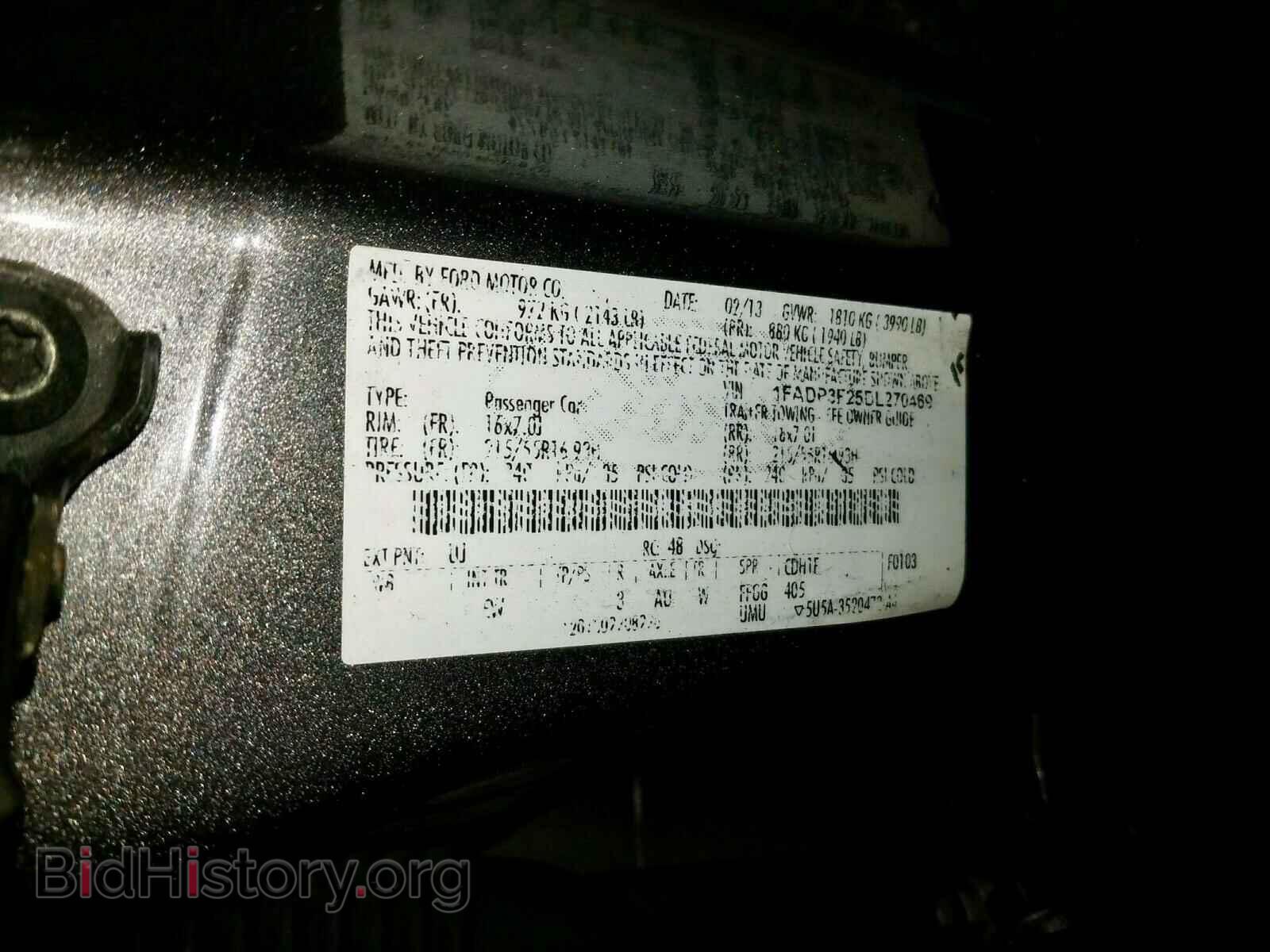 2013 FORD FOCUS - VIN: 1FADP3F25DL270469 - Photo 10