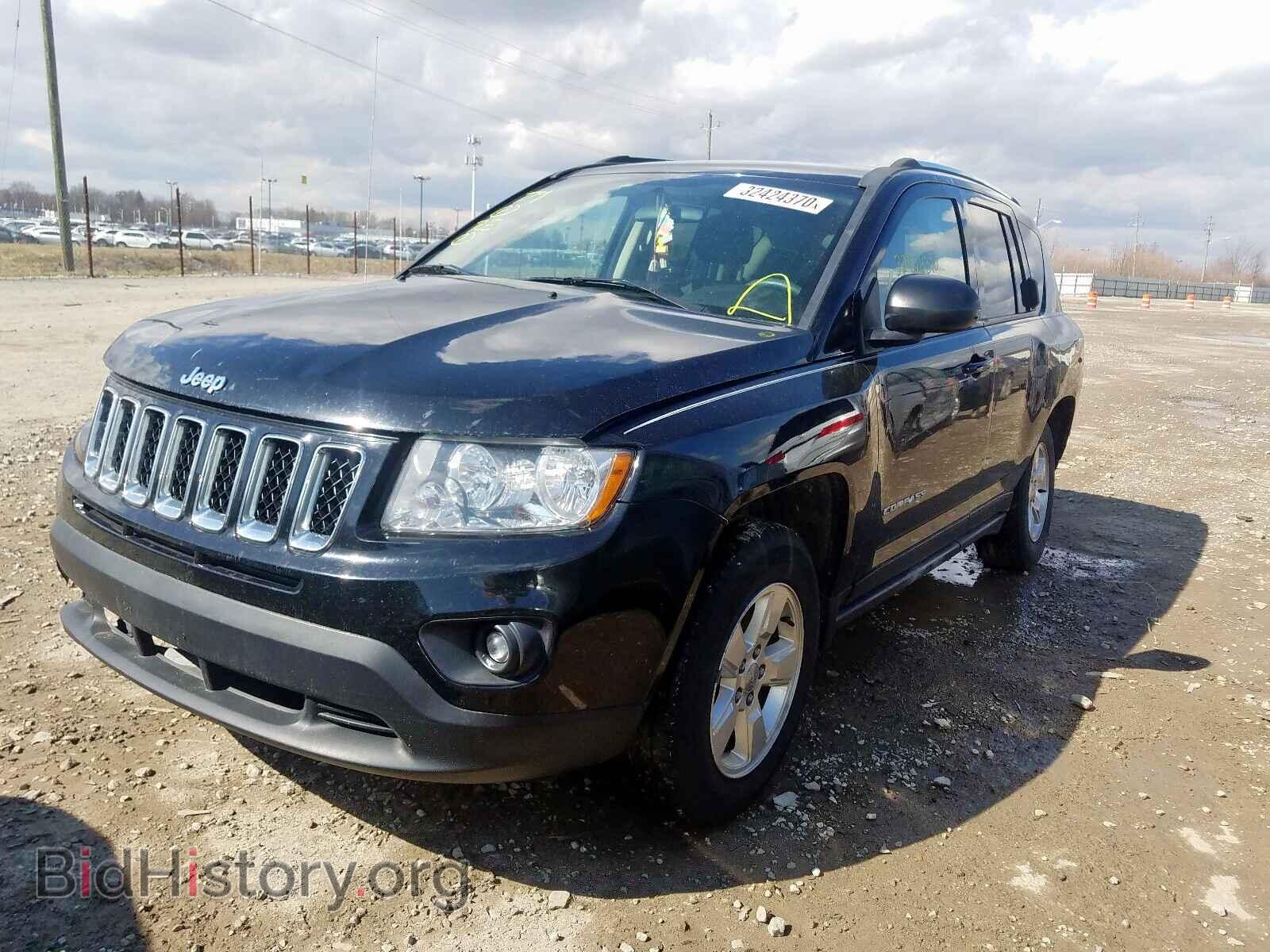 2013 JEEP COMPASS - VIN: 1C4NJCBA3DD168725 - Фото 2
