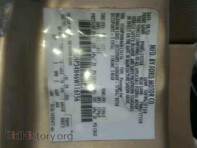 2006 FORD FOCUS - VIN: 1FAHP34N46W116156 - Фото 10
