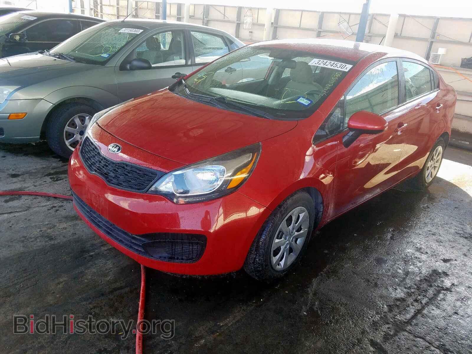 2015 KIA RIO - VIN: KNADM4A39F6504491 - Фото 2