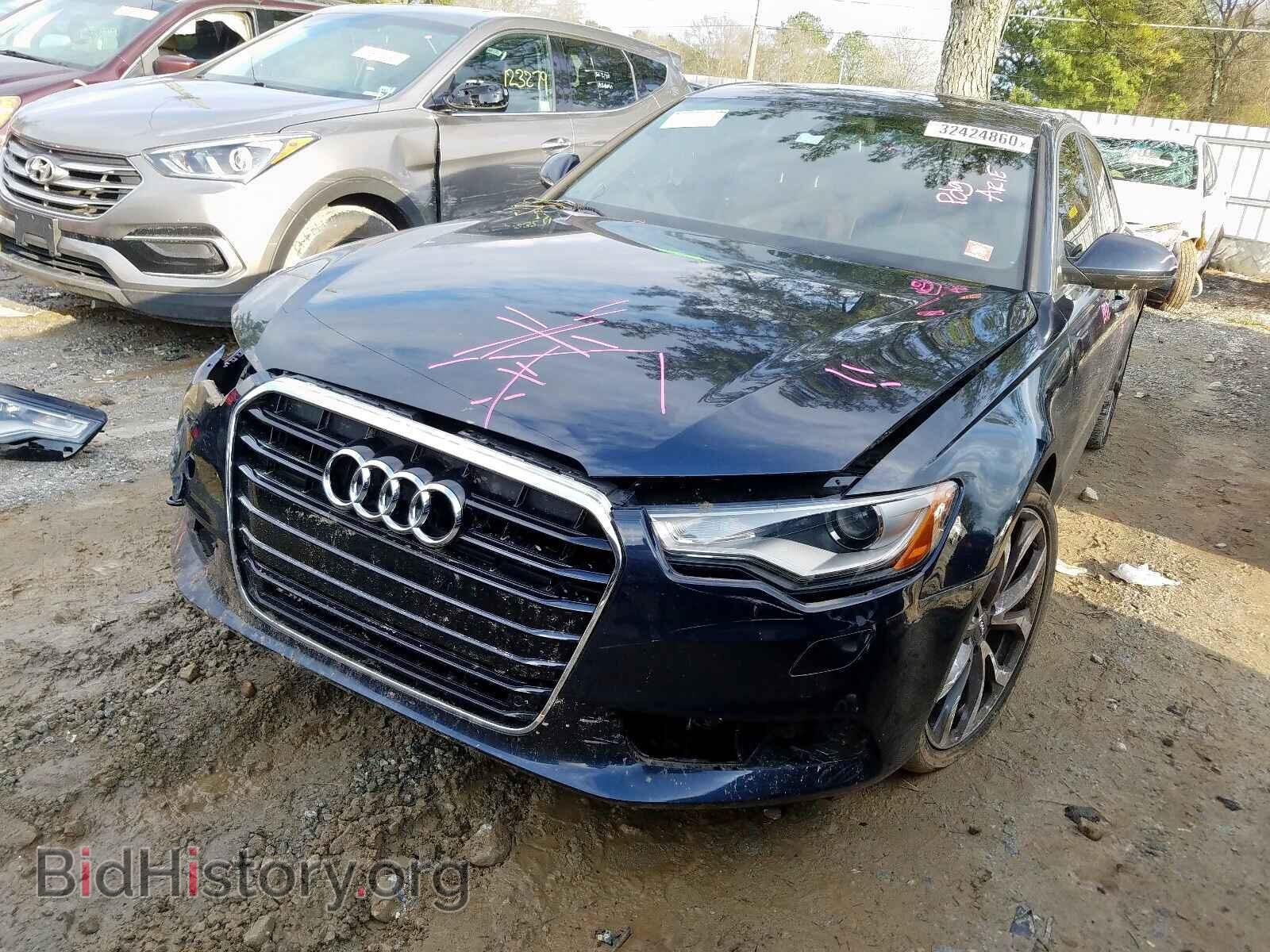 2013 AUDI A6 - VIN: WAUDFAFC3DN156224 - Photo 2