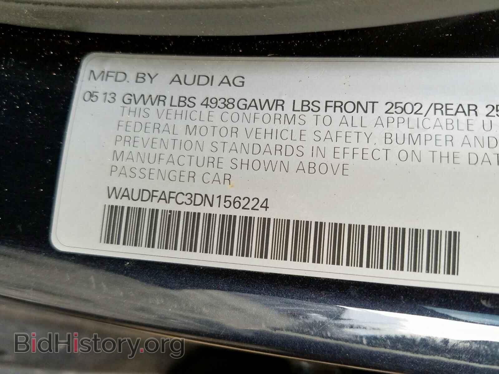 2013 AUDI A6 - VIN: WAUDFAFC3DN156224 - Photo 10
