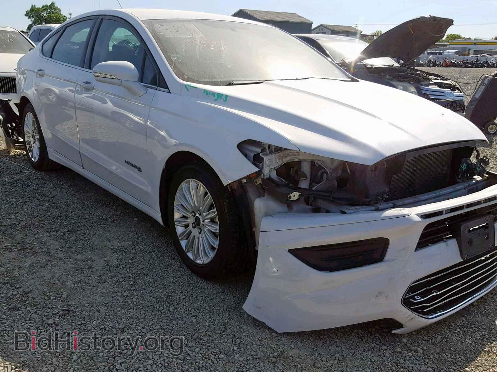 Photo 3FA6P0LU1FR161265 - FORD FUSION SE 2015