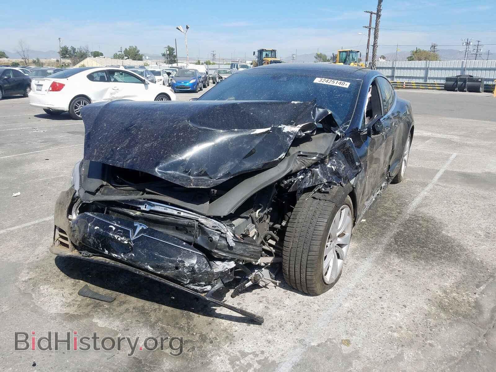 2015 TESLA MODEL S - VIN: 5YJSA1E23FF107155 - Photo 2