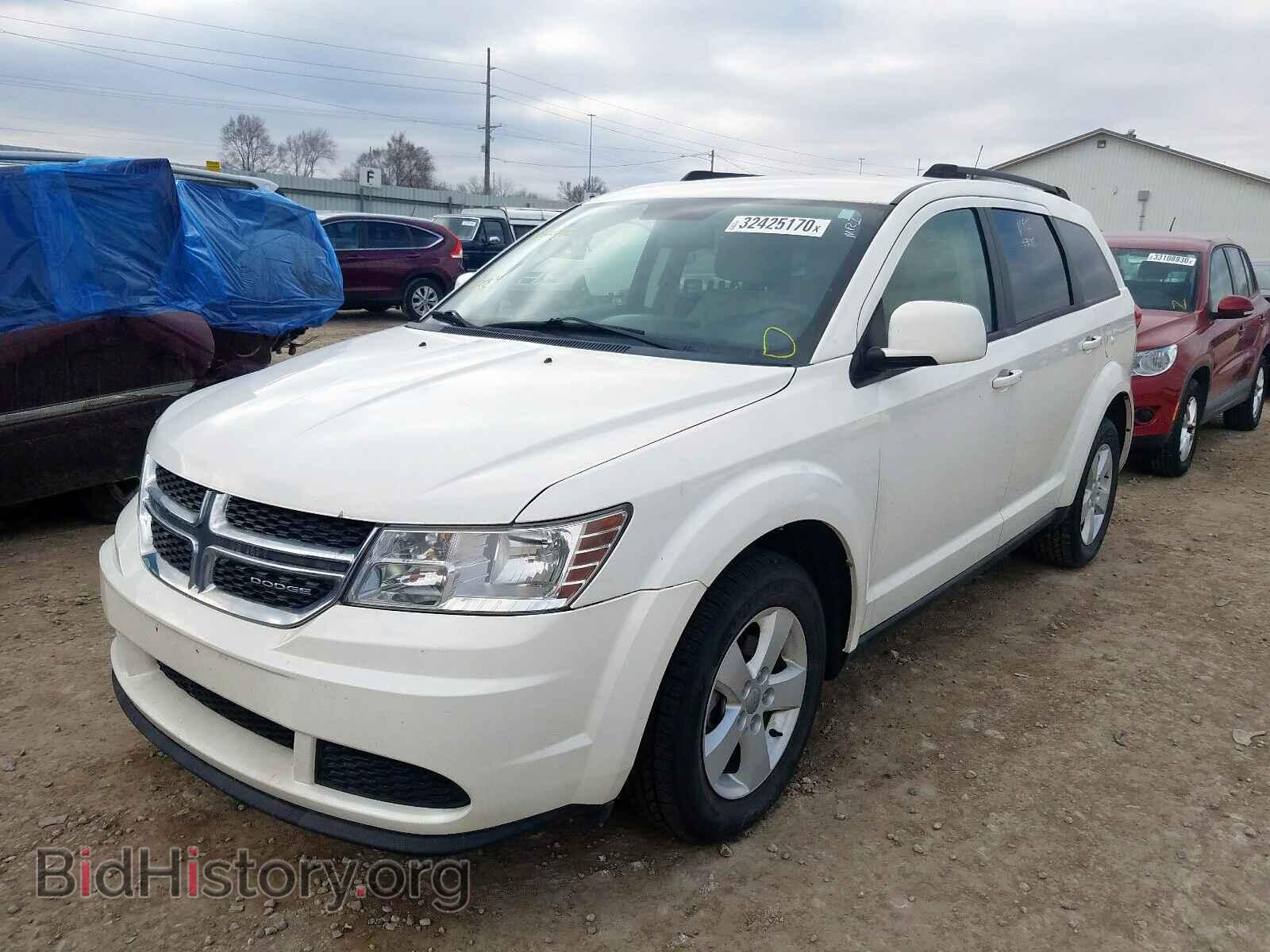 2011 DODGE JOURNEY - VIN: 3D4PH1FG6BT524733 - Фото 2