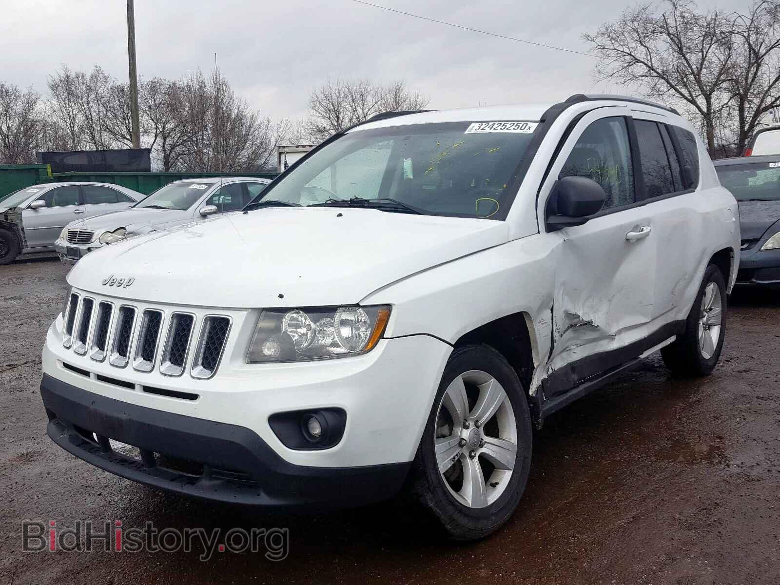 2016 JEEP COMPASS - VIN: 1C4NJDBB2GD631277 - Фото 2