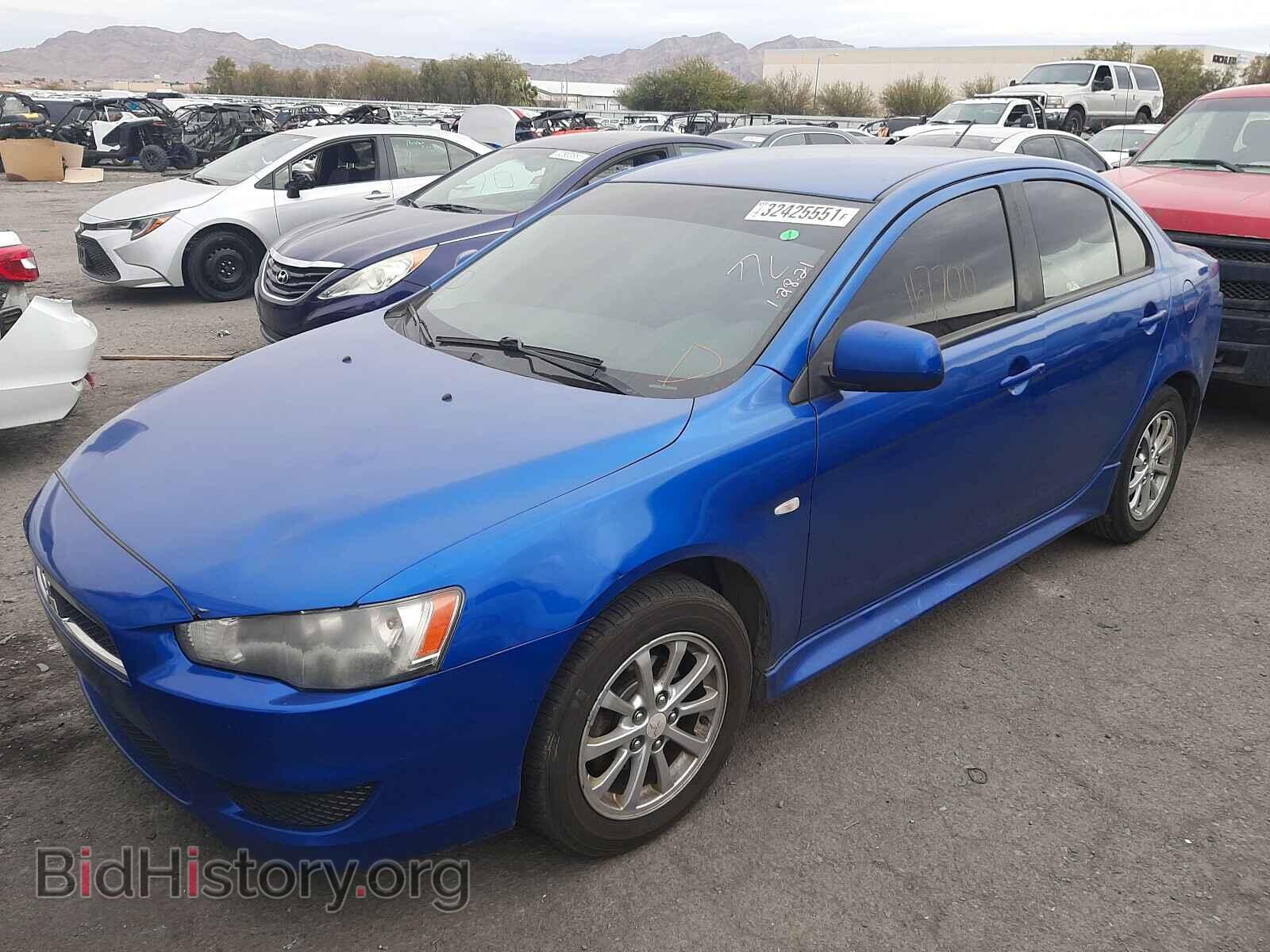 2010 MITSUBISHI LANCER - VIN: JA32U2FUXAU017707 - Фото 2