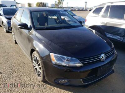 2012 Volkswagen JETTA, черный — VIN 3VWLP7AJ3CM450958, Copart