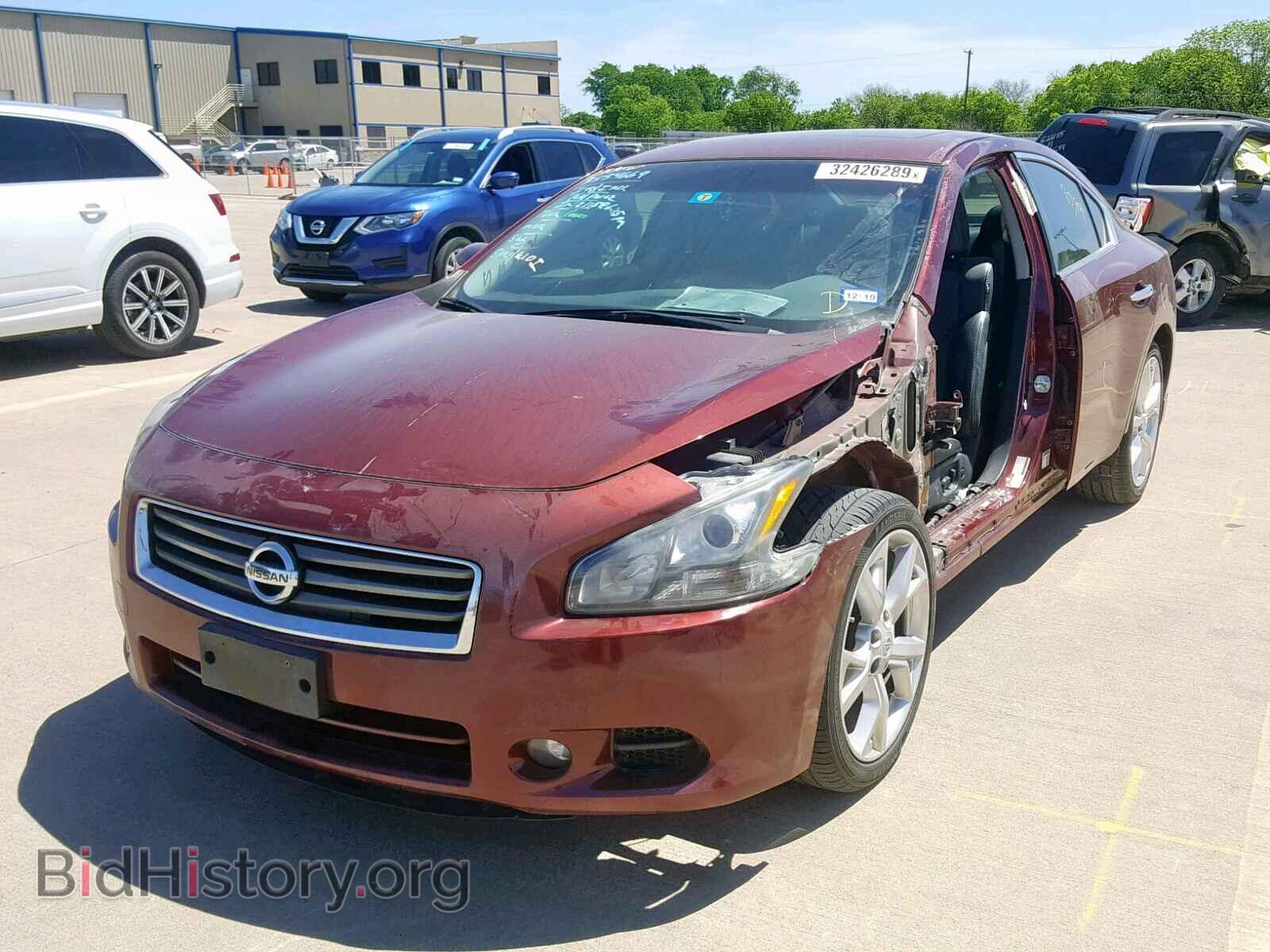 2012 NISSAN MAXIMA S - VIN: 1N4AA5AP4CC839670 - Фото 2