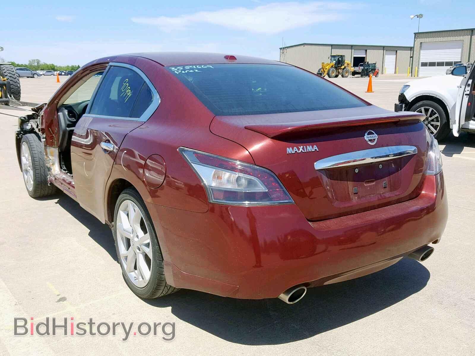 2012 NISSAN MAXIMA S - VIN: 1N4AA5AP4CC839670 - Фото 3