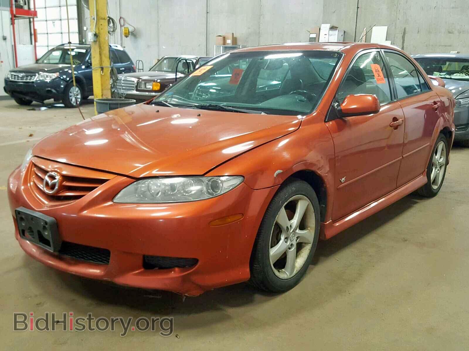 2005 MAZDA 6 - VIN: 1YVHP80D055M39476 - Фото 2