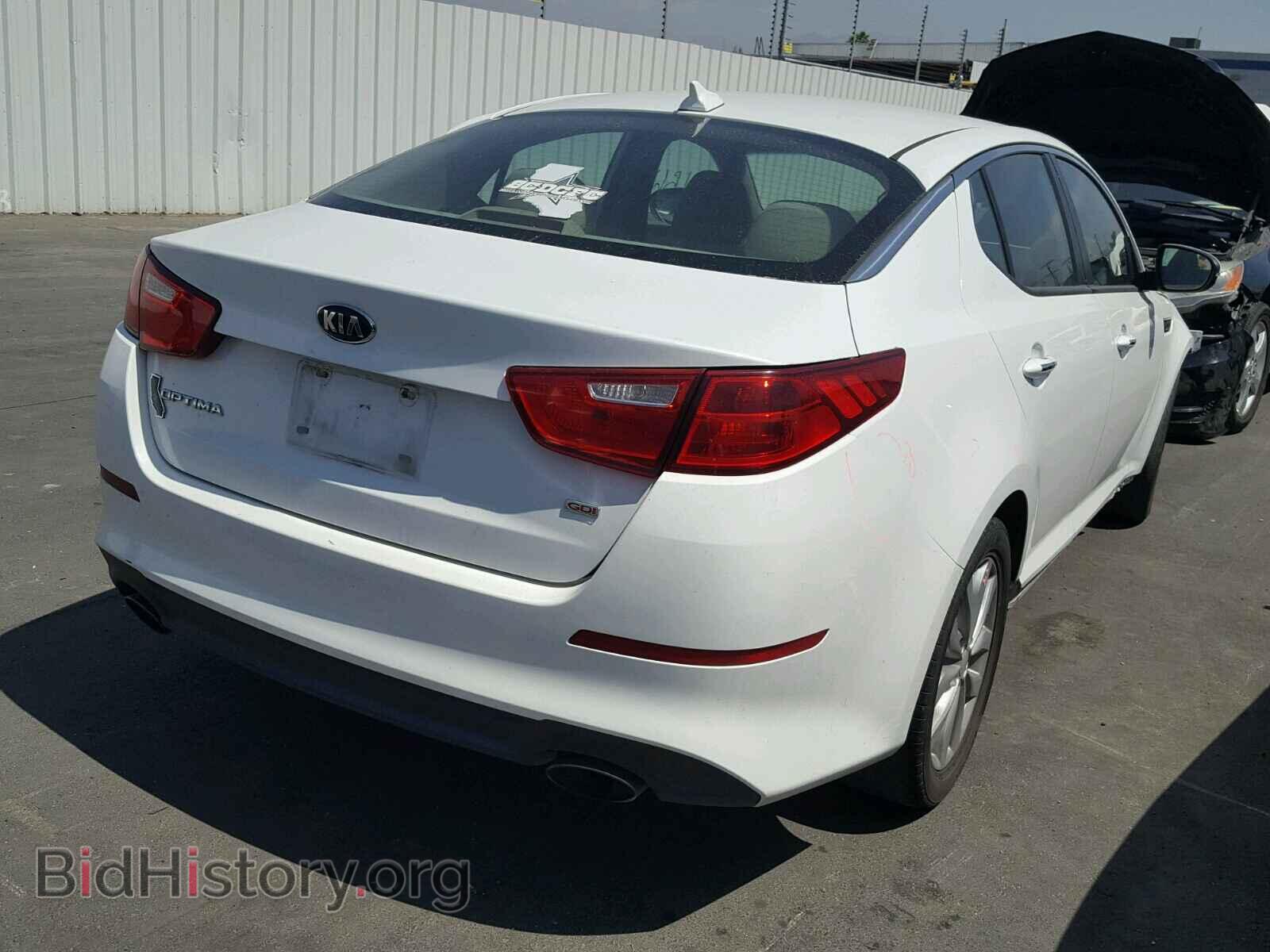 2015 KIA OPTIMA - VIN: 5XXGM4A73FG363096 - Фото 4