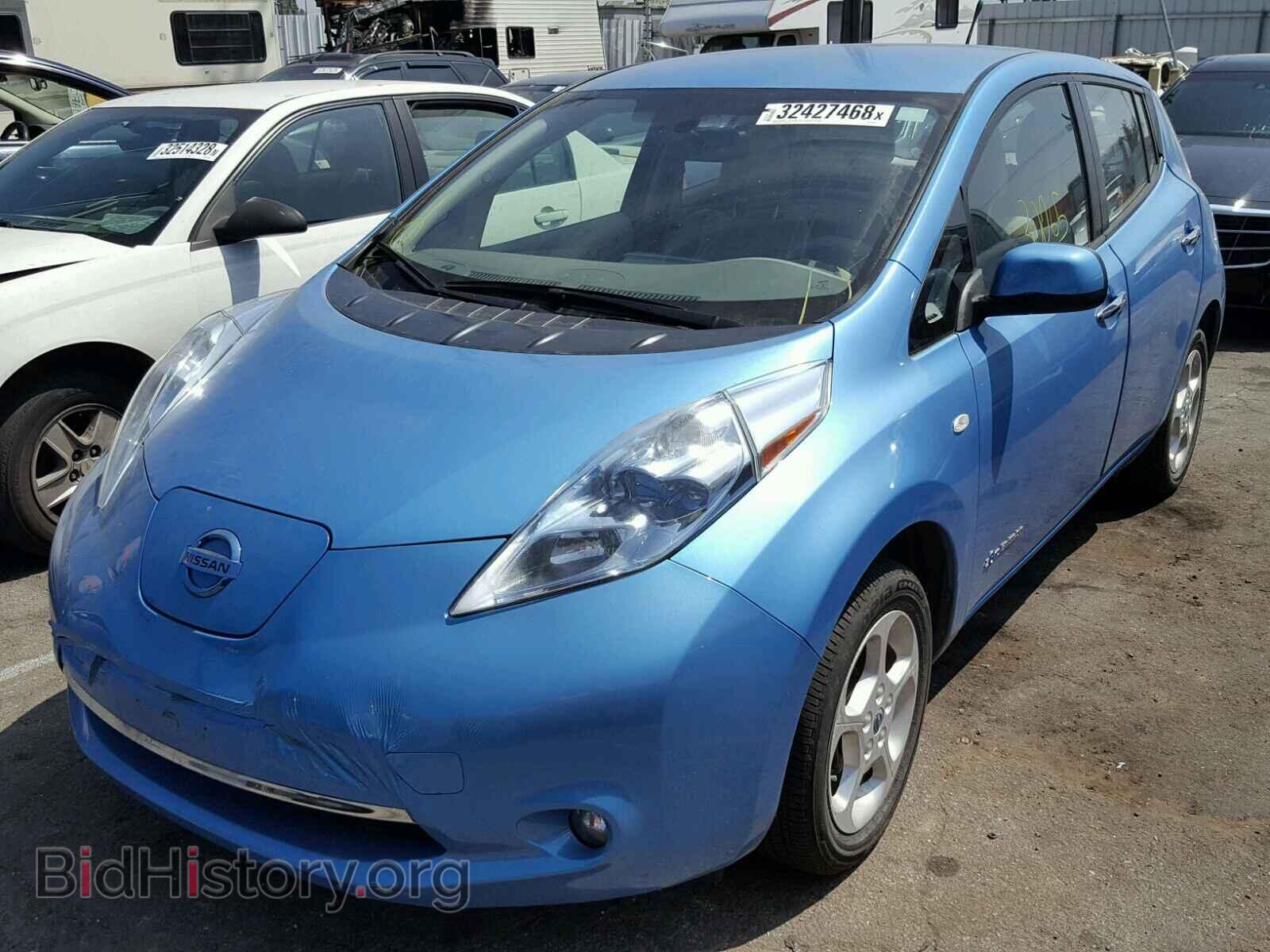 2011 NISSAN LEAF - VIN: JN1AZ0CP3BT002431 - Фото 2