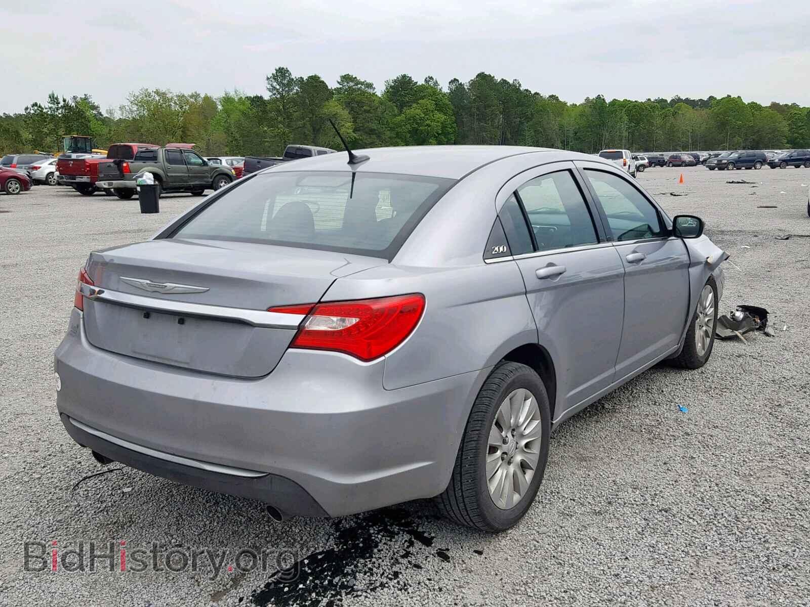 2013 CHRYSLER 200 - VIN: 1C3CCBAG8DN767684 - Фото 4