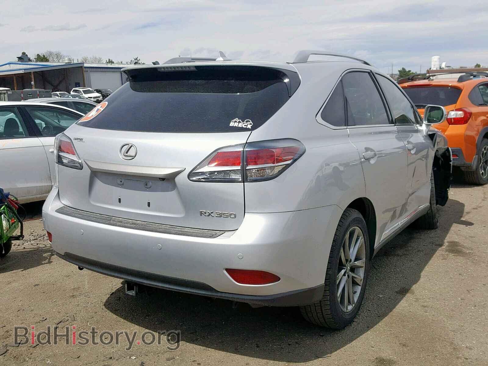 2013 LEXUS RX 350 - VIN: 2T2BK1BA8DC214711 - Фото 4