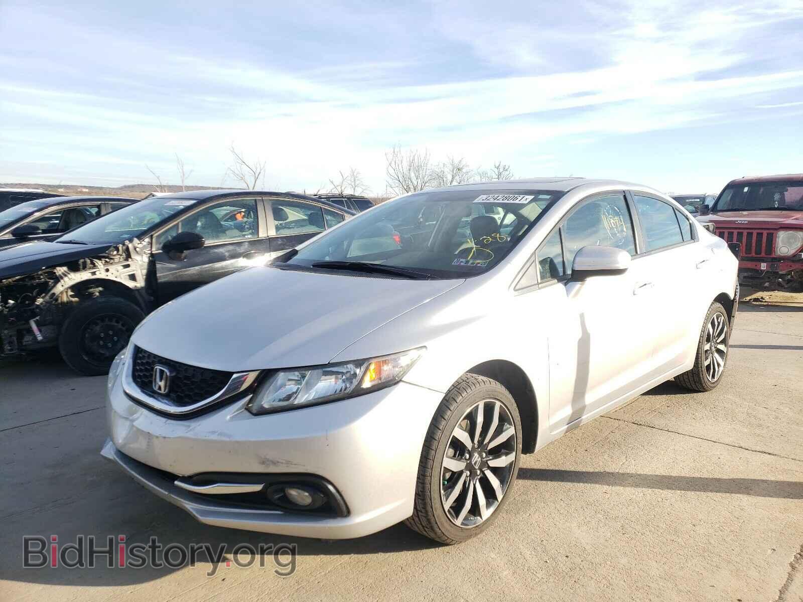 2014 HONDA CIVIC - VIN: 19XFB2F95EE270572 - Фото 2