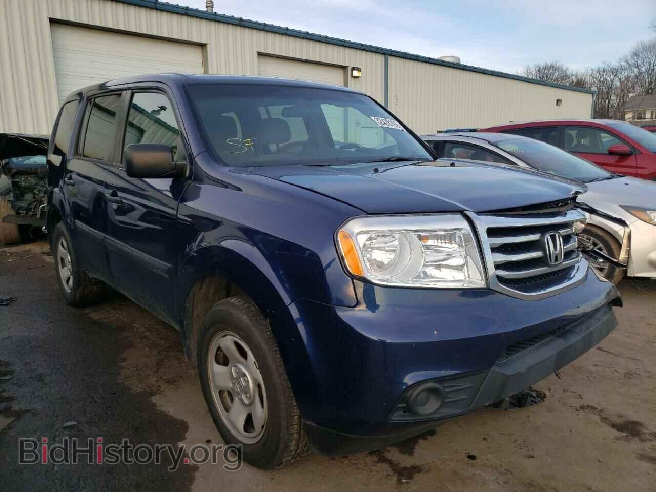 Photo 5FNYF4H21EB047528 - HONDA PILOT 2014