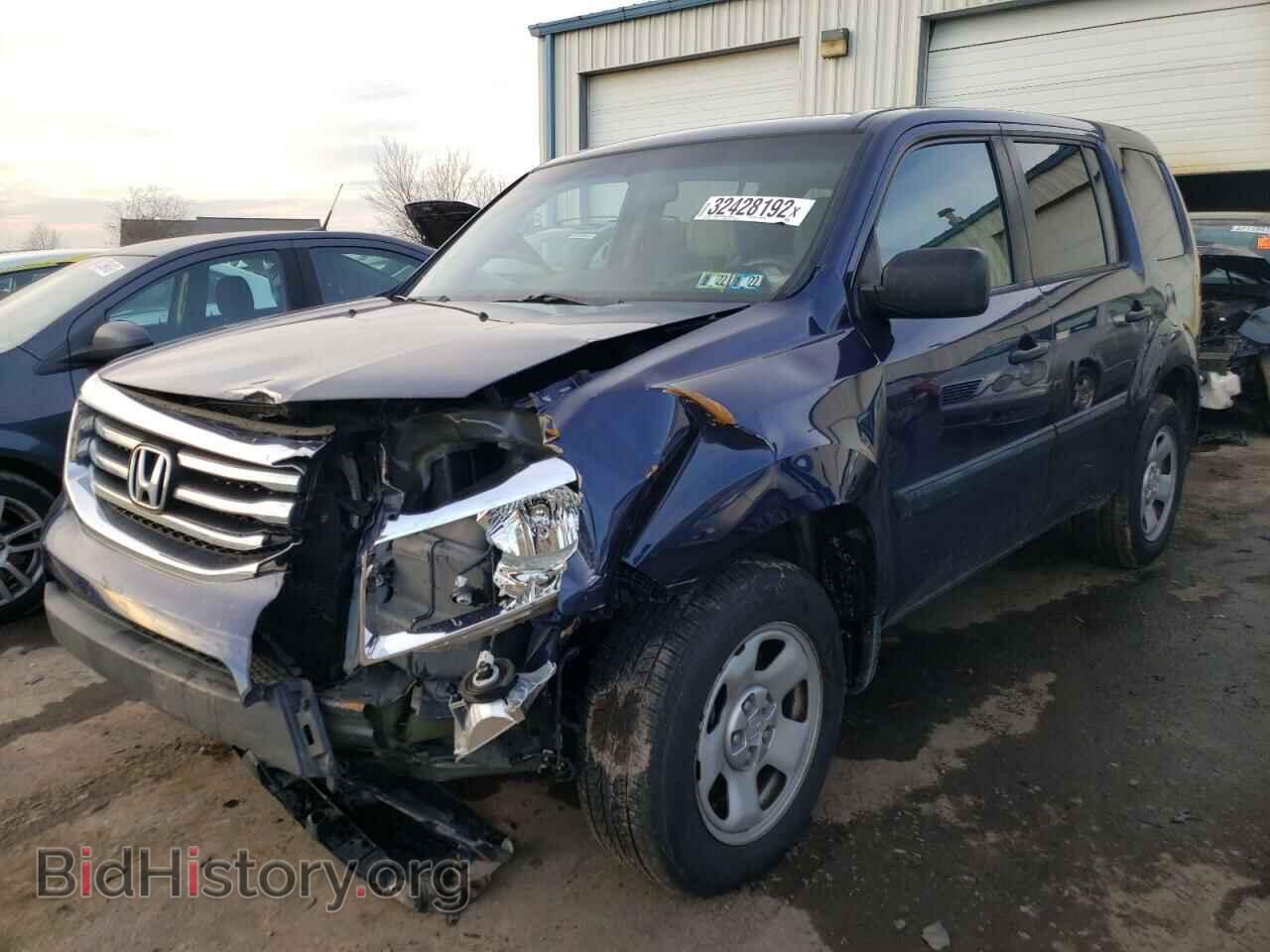 2014 HONDA PILOT - VIN: 5FNYF4H21EB047528 - Фото 2