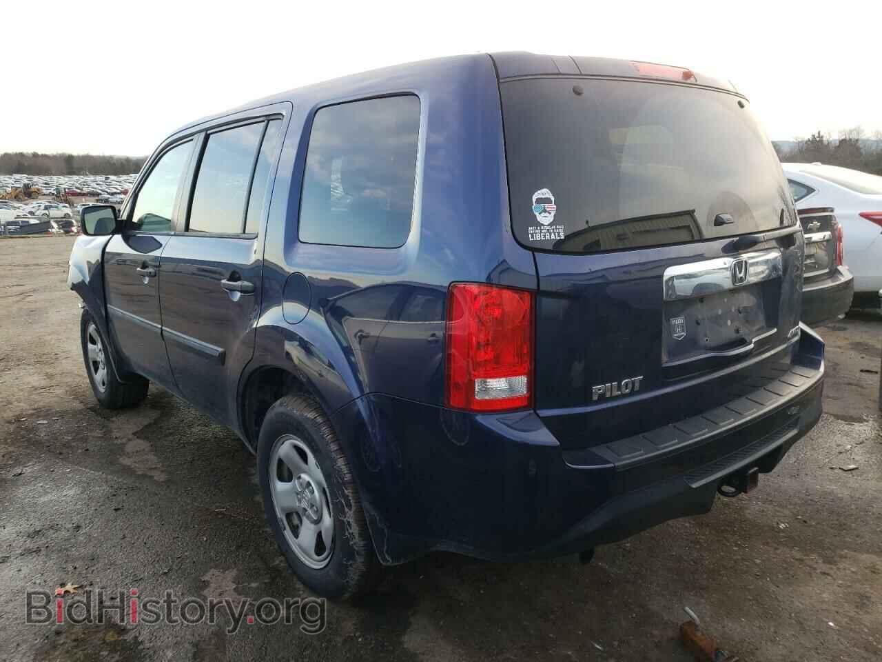 2014 HONDA PILOT - VIN: 5FNYF4H21EB047528 - Фото 3