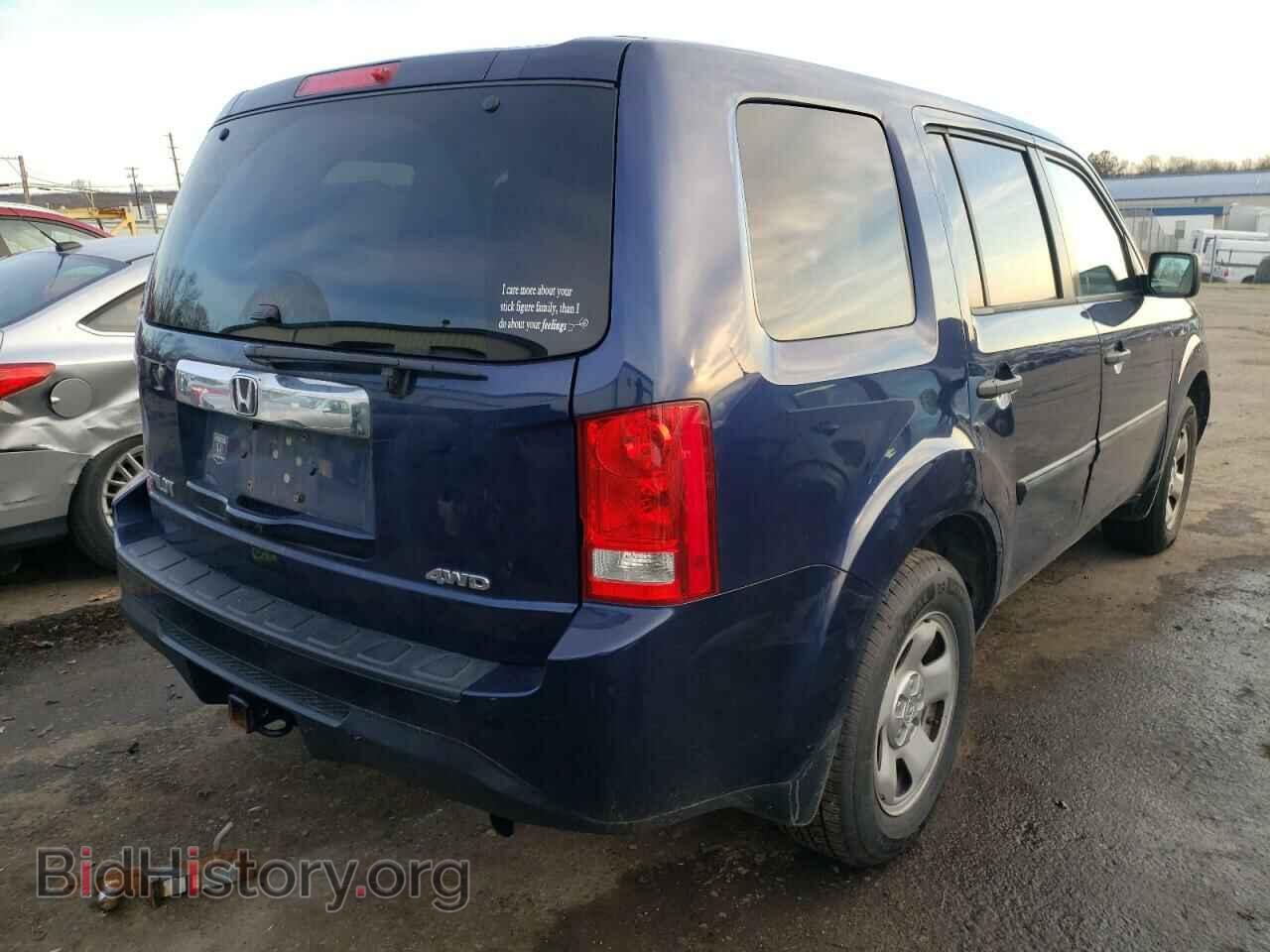 2014 HONDA PILOT - VIN: 5FNYF4H21EB047528 - Фото 4