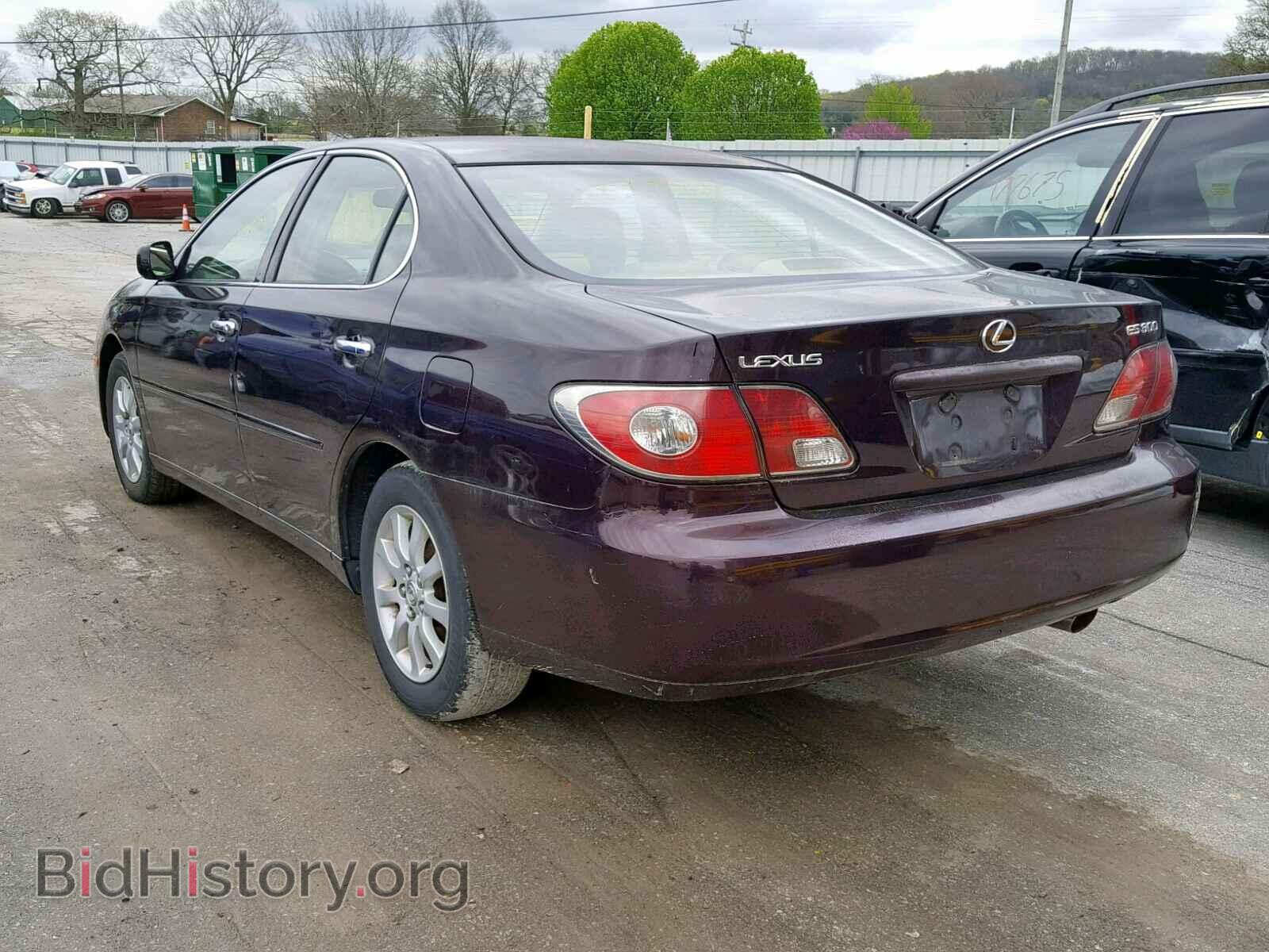 2002 LEXUS ES300 - VIN: JTHBF30G720064589 - Фото 3