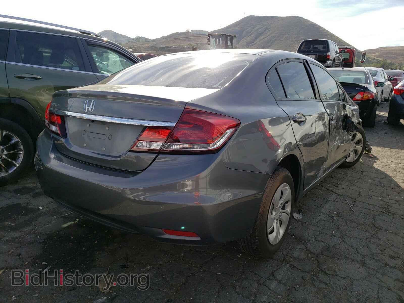 2013 HONDA CIVIC - VIN: 19XFB2F59DE233388 - Фото 4