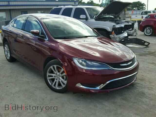 Фотография 1C3CCCAB7FN592891 - CHRYSLER 200 2015