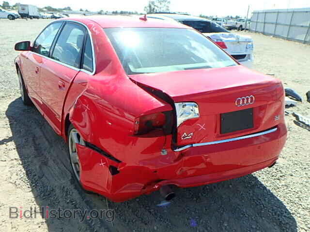 2008 AUDI A4 - VIN: WAUDH78E18A166162 - Фото 3