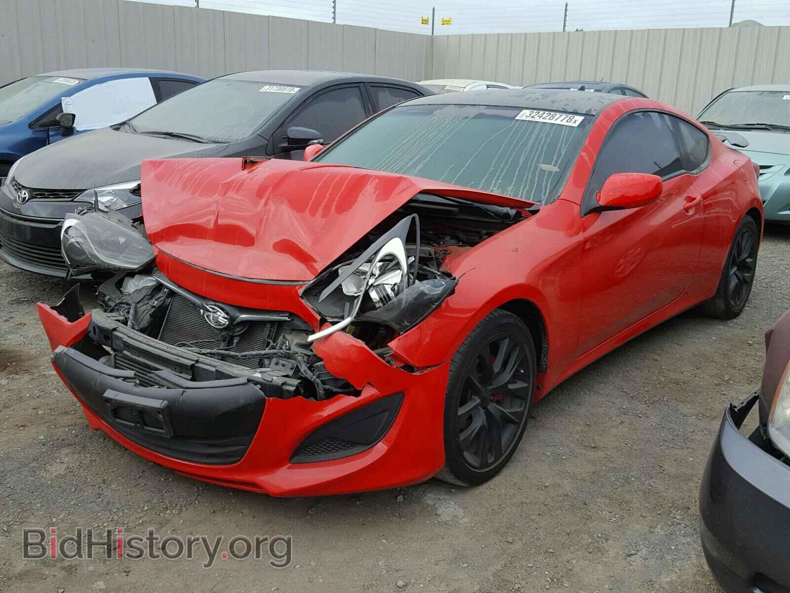2013 HYUNDAI GENESIS - VIN: KMHHT6KDXDU108892 - Фото 2