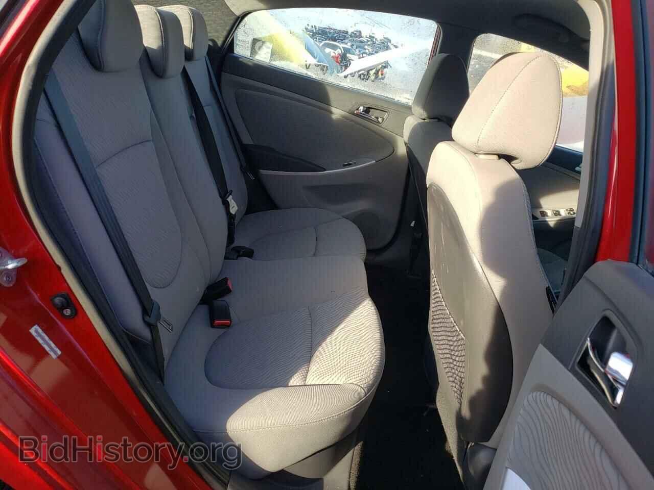 2012 HYUNDAI ACCENT - VIN: KMHCU4AE7CU136332 - Фото 6
