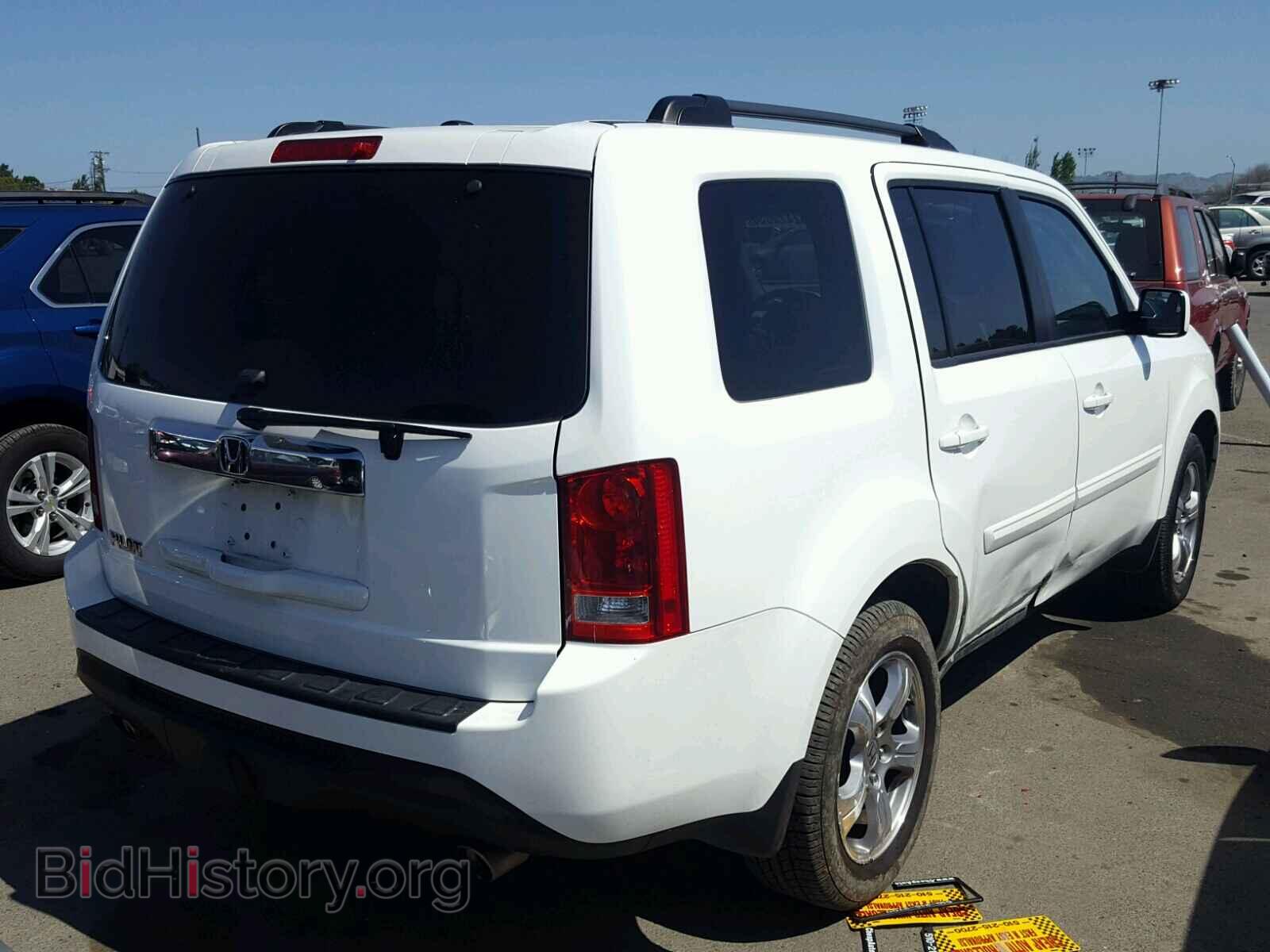 2014 HONDA PILOT - VIN: 5FNYF3H50EB006182 - Фото 4