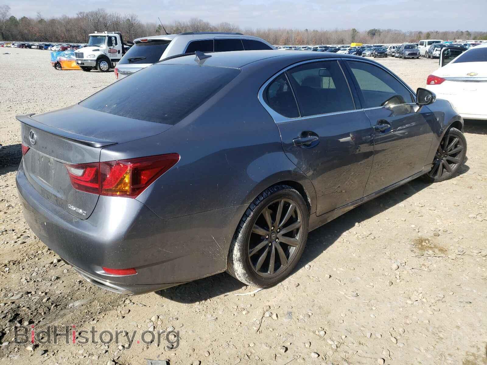 2013 LEXUS GS350 - VIN: JTHBE1BL3D5000153 - Фото 4