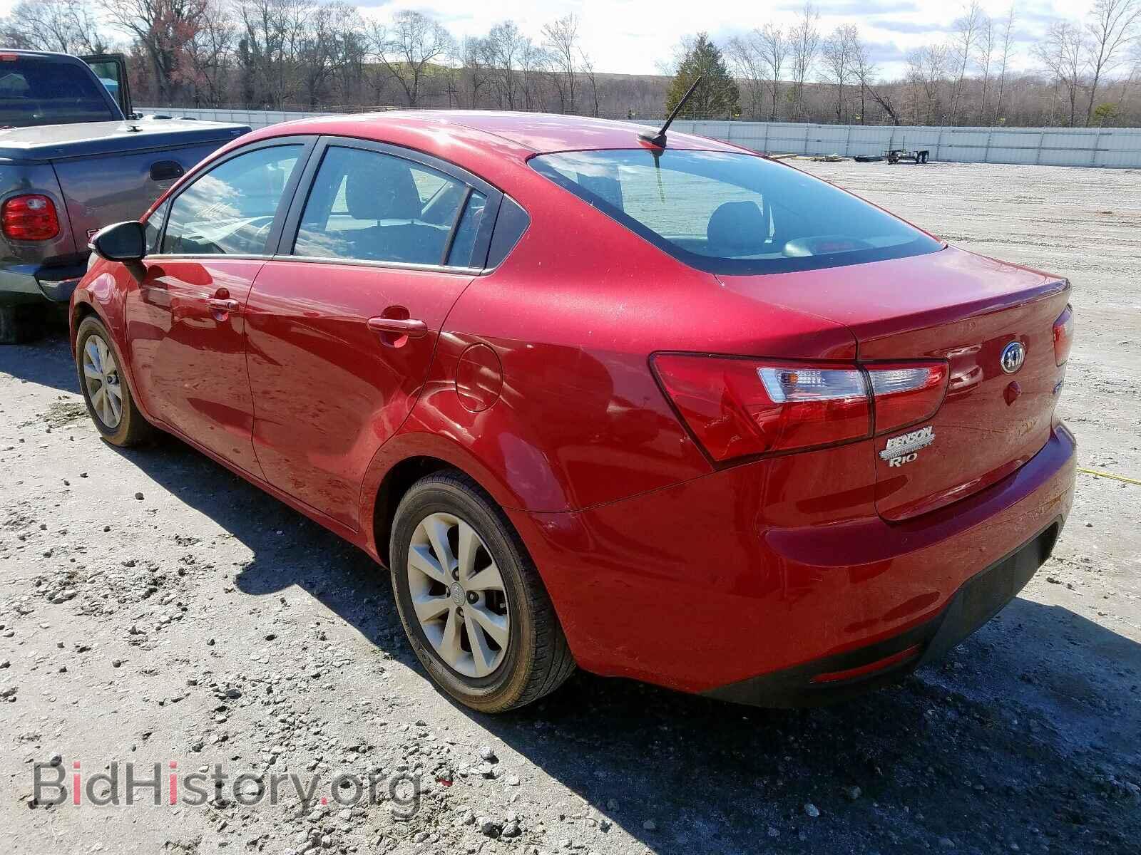 2014 KIA RIO - VIN: KNADN4A36E6407339 - Фото 3