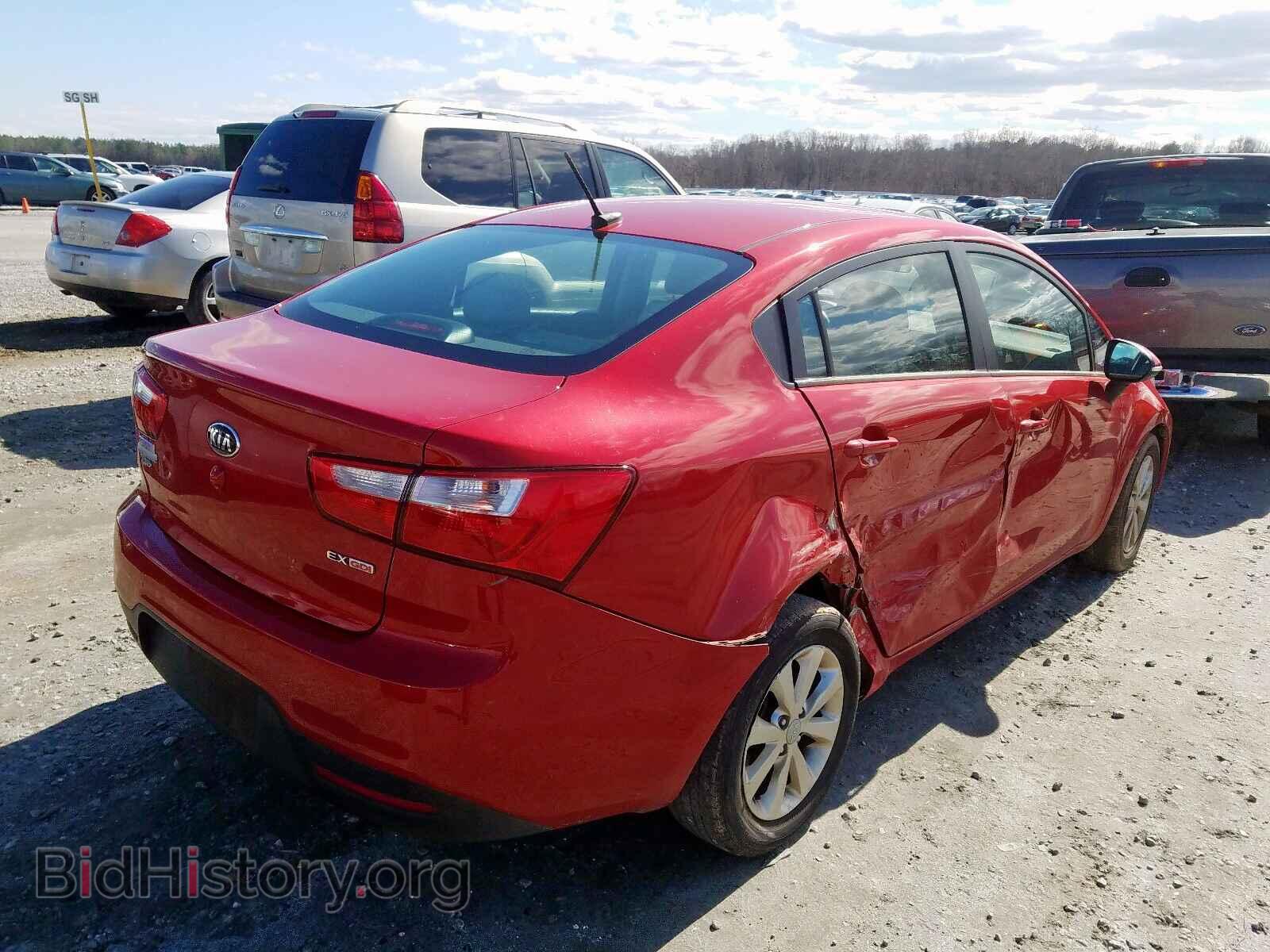2014 KIA RIO - VIN: KNADN4A36E6407339 - Фото 4