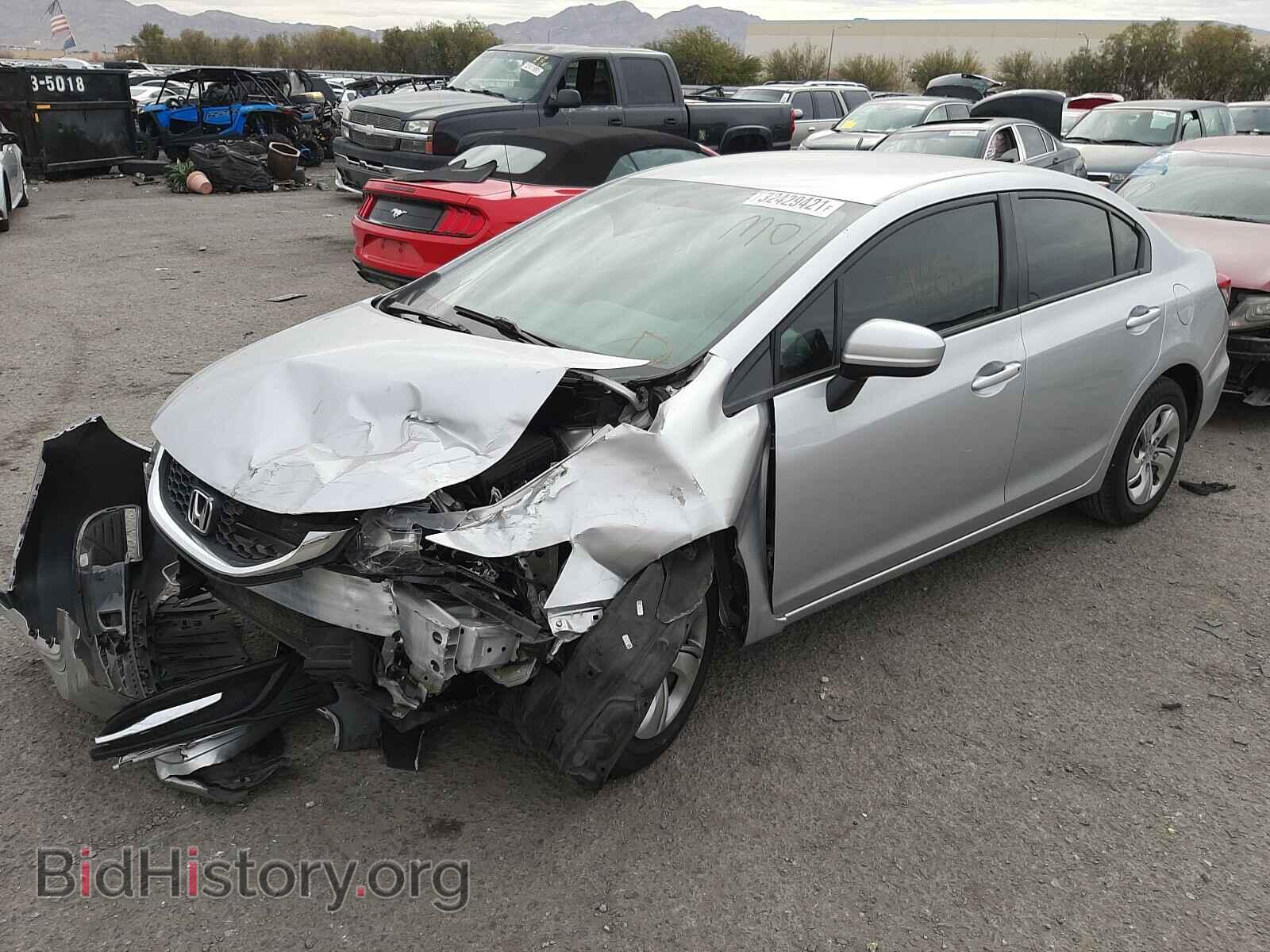 2015 HONDA CIVIC - VIN: 19XFB2F56FE092105 - Фото 2