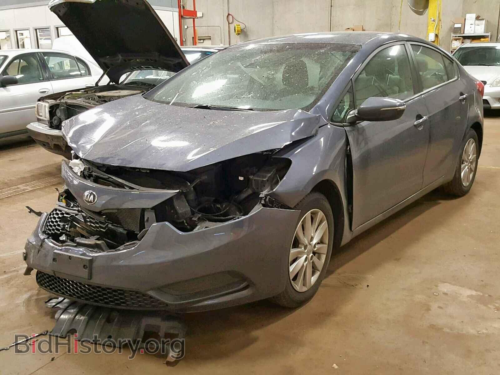 2014 KIA FORTE - VIN: KNAFX4A65E5172936 - Фото 2