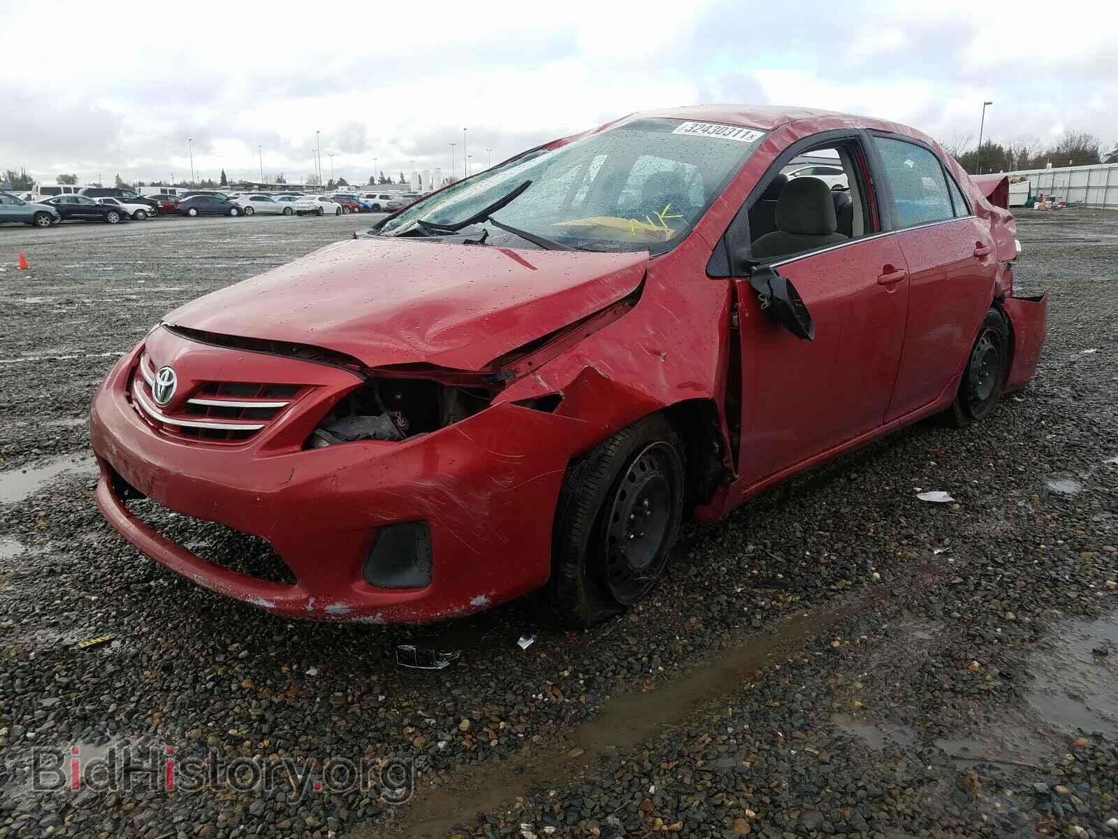 2013 TOYOTA COROLLA - VIN: 5YFBU4EE7DP120821 - Фото 2