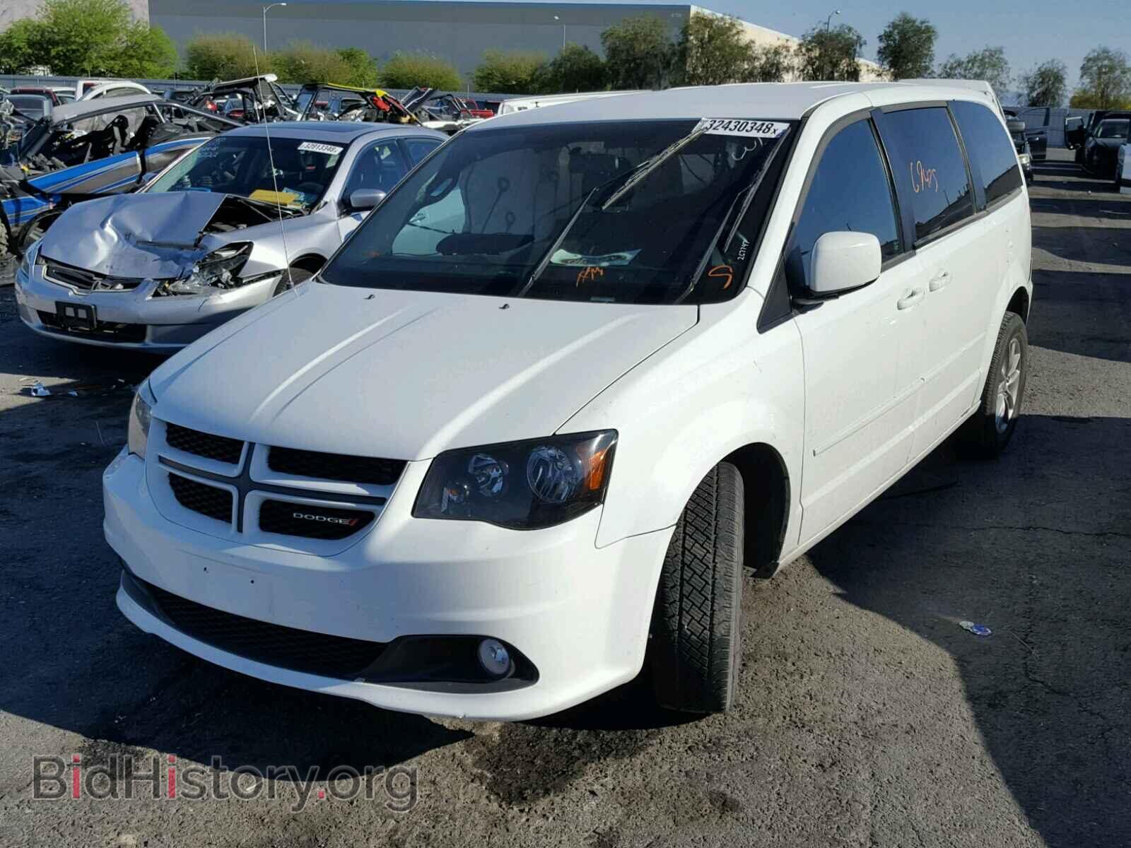 2014 DODGE CARAVAN - VIN: 2C4RDGEG9ER357345 - Фото 2
